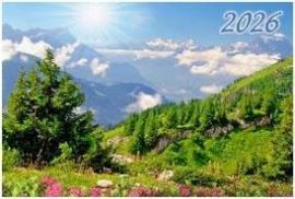 Календарь Трио 310*680мм на 2026г. Горный пейзаж