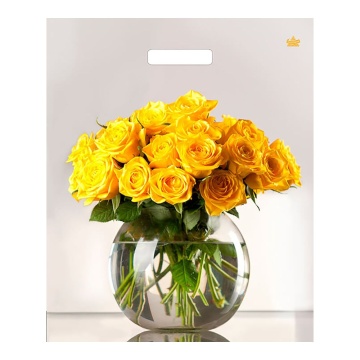 Пакет 45*38см (60мк) с вырубной укрепл. ручкой "Восхищение" Ламинат*