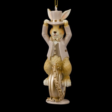 Украшение ErichKrause Decor Кролик в цилиндре 10см