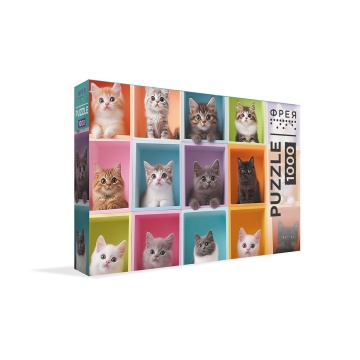 Пазлы 1000 элементов  470*670мм. "Ящики с сюрпризом"