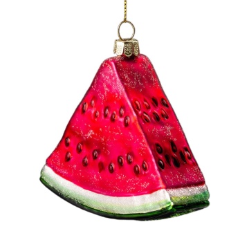 Украшение ErichKrause Decor Долька арбуза 8.5см, стекло