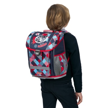 Ученический ранец с пластиковым дном ErichKrause ErgoLine 16L Funny Racoon