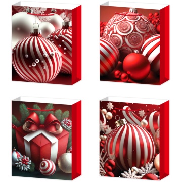 Пакет подар. бум. новогодн. 45*55*15 см 210 гр/м2 "Игрушки"