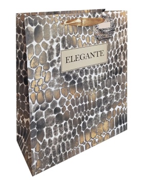 Пакет подар. бумажн. 30*42*12 см 210 гр/м2  Аnimal print, мат.лам