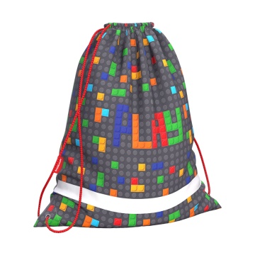 Мешок для обуви ErichKrause 365x440мм Color Bricks