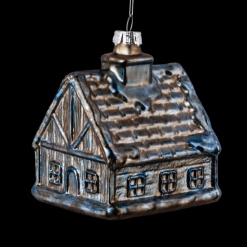 Украшение ErichKrause Decor Деревенский дом 9см, стекло