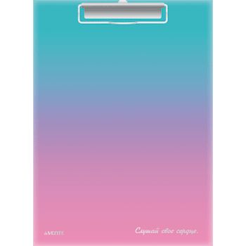 Клипборд А4 Degrade, картон толщина 2 мм, мат.ламинация