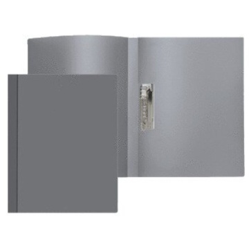 Папка с 1 зажимом А4 0,50 мм, серая