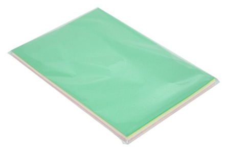 Бумага А4 цветная 100л (4цв. по 25л.) Микс ПАСТЕЛЬ + белая