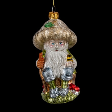 Украшение ErichKrause Decor Лесовичок 12см, стекло