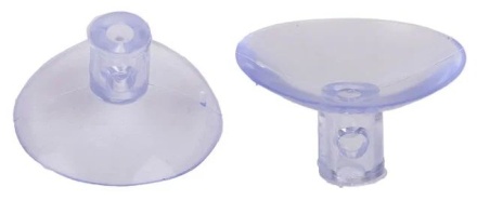 Присоска одинарная силиконовая