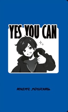 Записная книжка А5  80л. 7БЦ "Аниме 1" мат.лам., выб.УФ-лак