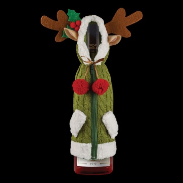 Сувенир на бутылку ErichKrause Decor Олений капюшон 35см