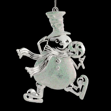 Украшение ErichKrause Decor Снеговик на коньках 12см