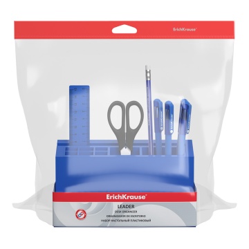Набор настольный пластиковый ErichKrause Лидер, Классика, ассорти из 2 цветов