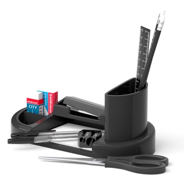 Набор настольный пластиковый ErichKrause Harmony, Classic, черный