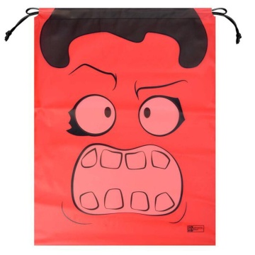 Мешок для обуви 1 отд, 360*480 "Красный" EVA