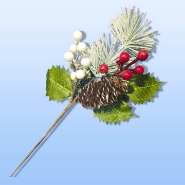 Декоративная веточка 28см "Веточка ели"