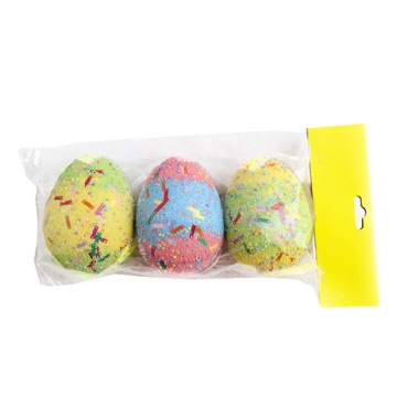 Сувенир пасхальный "Яйцо пасхальное" 10см, декоративная посыпка, 3 шт