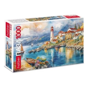 Пазлы 1000 элементов  680*480мм. "Живописный маяк"