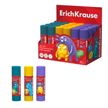 Клей карандаш Erich Krause EasyStick Jolly Friends 13 гр.