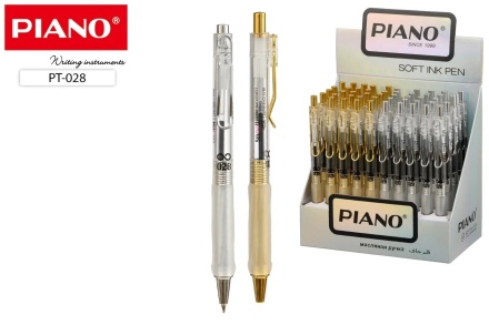 Ручка автоматич. с чернилами на масляной основе: "Piano"