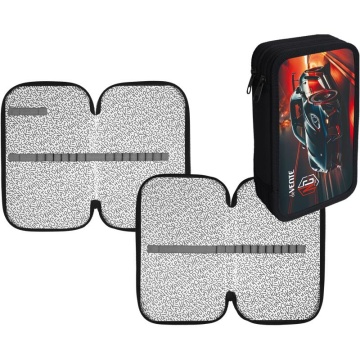 Пенал 2 отд. (205*120*40) молния, картон с конгревным тиснением No Limits