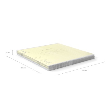 Тетрадь школьная ученическая с пластиковой обложкой на скобе ErichKrause Классика CoverPrо fizzy, же