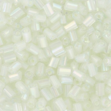 Бисер рубка "Zlatka" 10гр, 2.1мм, стекло, белый