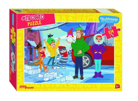 Пазлы  104 элемента  270*180мм.  "Простоквашино. Продолжение" (С/м)