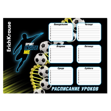 Расписание уроков А3 "Sport DNA"