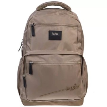 Рюкзак школьный 46*31*17см Hatber "Prime. Dark beige" полиэстер