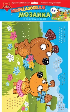 Аппликация из EVA А3 "Друзья"