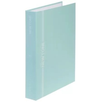 Тетрадь А5 80л кл. на кольцах Hatber "NEWtone PASTEL. Зеленый нефрит" софт-тач