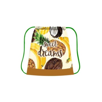 Мешок для обуви 1 отд, 490*410 "Кокосы бананы"