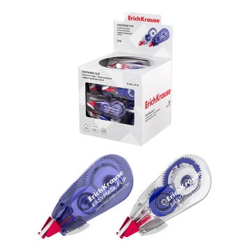 Корректирующая лента ErichKrause EasyMask Flip, 5мм х 5м, ассорти (в дисплее по 24 шт.)