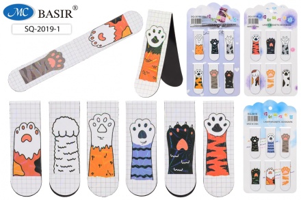 Закладки магнитные. "Лапки". 5,8 см