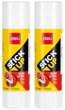 Клей карандаш Deli 15 гр. на основе ПВА