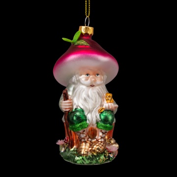 Украшение ErichKrause Decor Старичок Лесовичок 12см, стекло