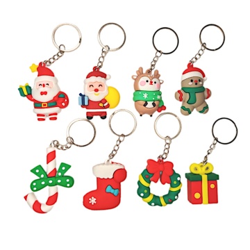 Брелок "Новый Год" ассорти дизайнов 5,6*4,5 см