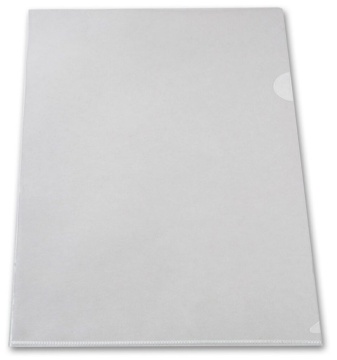 Папка уголок А4 прозр. плотн. 0,18мм бесцветная