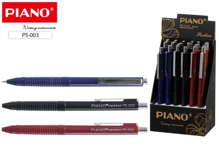 Ручка шариковая автоматич.с чернилами на масляной основе: Piano; "FEATLY"