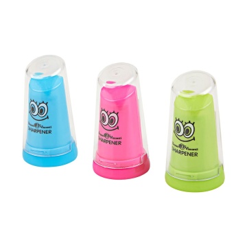 Точилка пласт. с контейнером 1 отв. BV "Монстрики" 3 вида