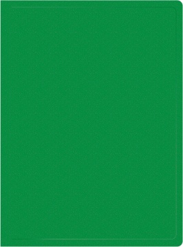 Папка файл А4  30лист 0,50мм зеленая