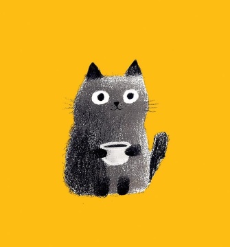 Открытка А5 "Кот"