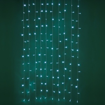 Гирлянда электрическая Занавес 1,5*1,5м 150LED светодиодная, 220 В, белое свечение