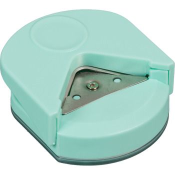 Скруглитель углов "deVENTE. HOBBY CREATIVE" 55x60x25 мм, д/обрезки углов на этикетках и т.п., мятный