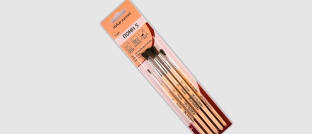 Кисти набор "Пони-5" ( 5шт)