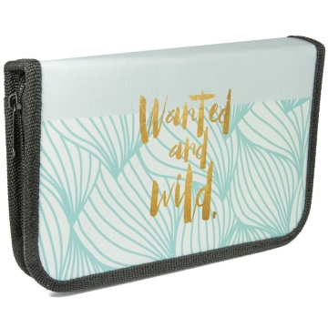 Пенал 1 отд. с 1-ой откид.пл. (190*115*30) молния, лам.картон "Blue mood"