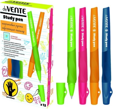 Ручка для левшей Study Pen, 0,7мм, синяя
